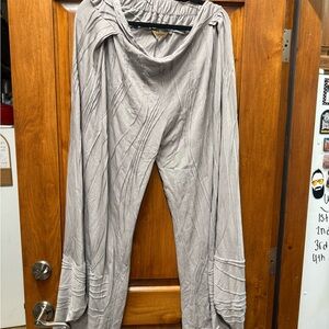 100% cotto Gray Women's Pants by Windhorse size xl